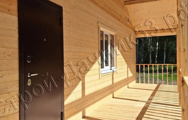 5 Каркасный дом Д-21, 10x6 м, 60 М², Ленинградская область, Приозерский район, посёлок Приладожское (17)